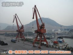 媽灣港16T門機我公司力矩限制器安裝全景