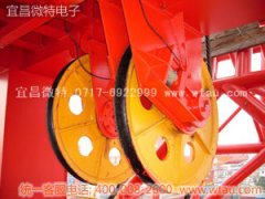 廣州中外運碼頭門機力矩限制器安裝現場