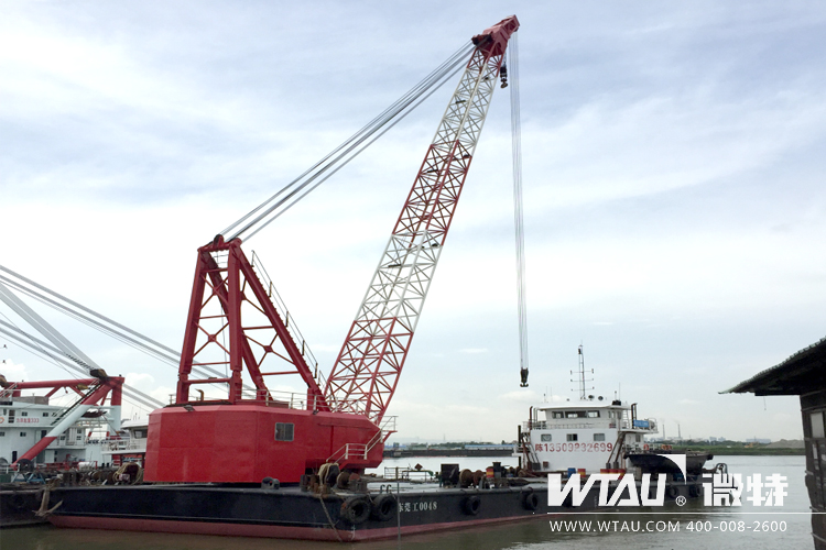 微特配套東盛船廠起重打撈船