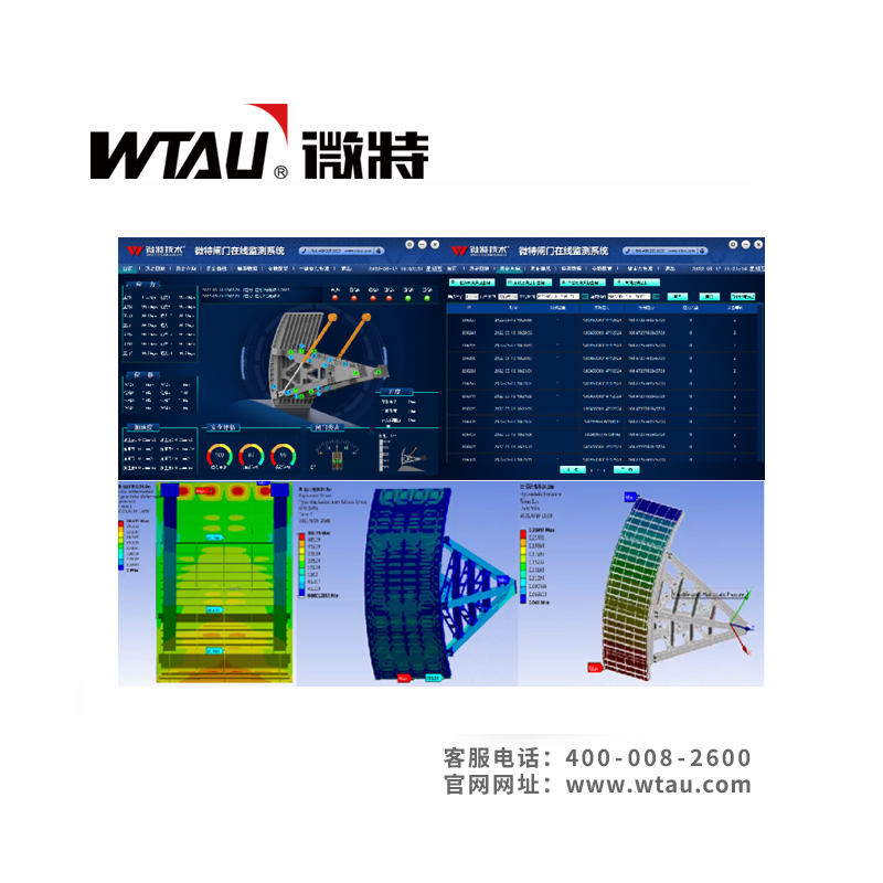 WTSLSG-ROMS-HM弧形閘門在線監測系統