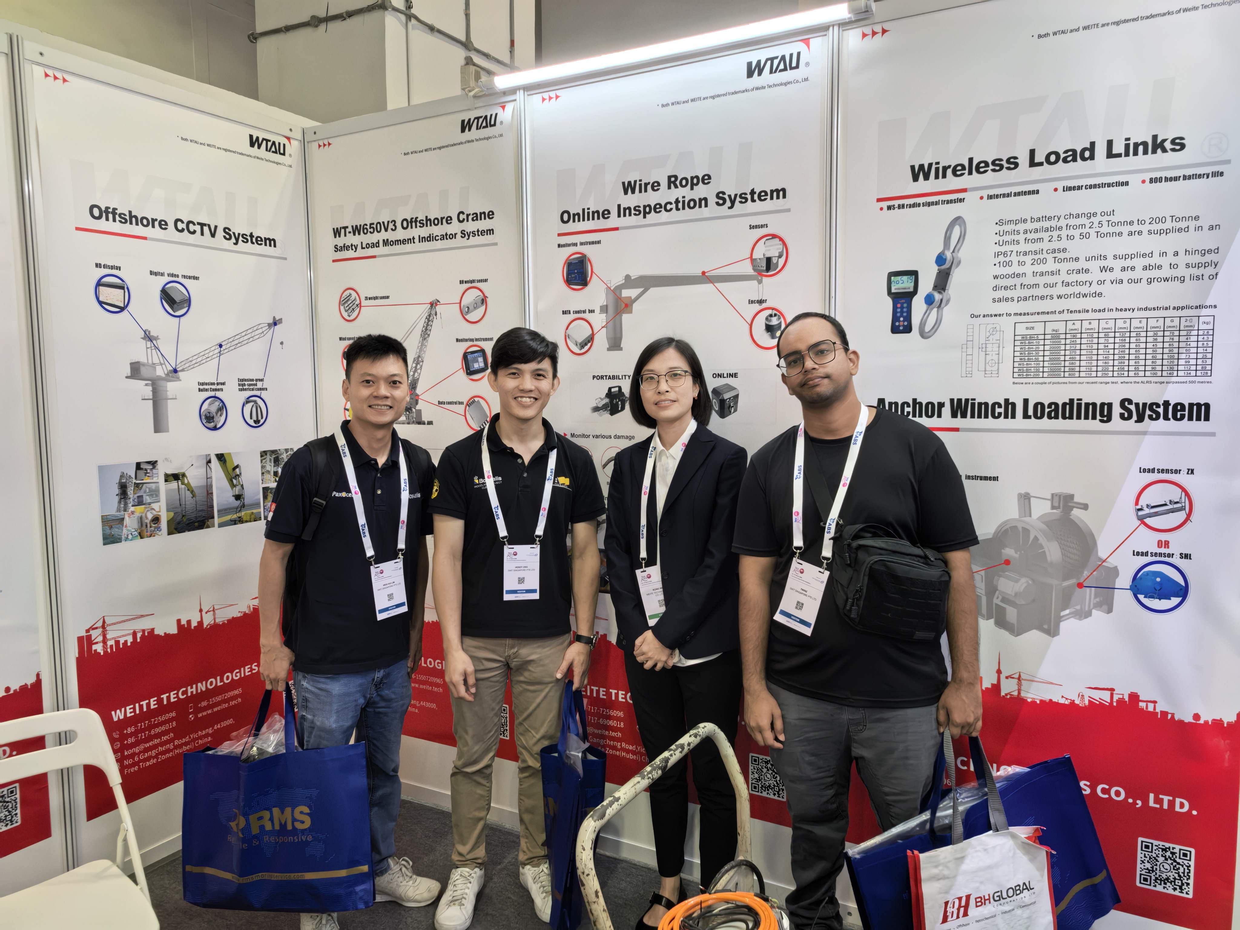 微特亮相新加坡海事展覽會